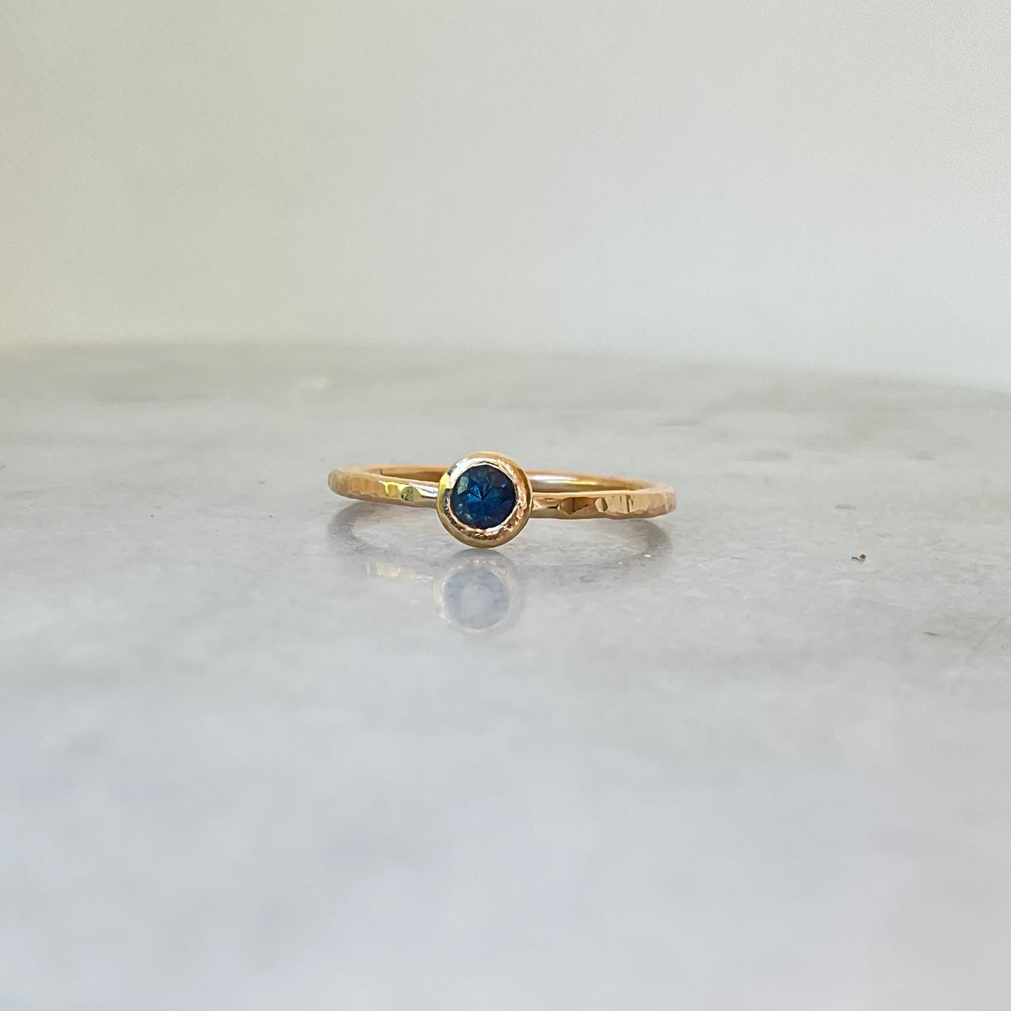 Circe Ring | Blue Sapphire in 9ct Solid Gold - multiple sizes