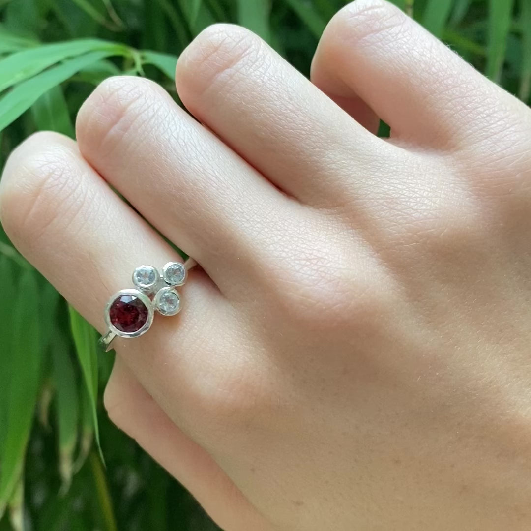 Garnet ring